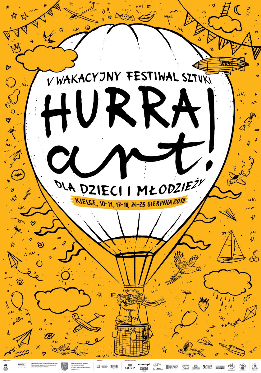 V Wakacyjny Festiwal Sztuki dla Dzieci i Młodzieży Hurra! ART!