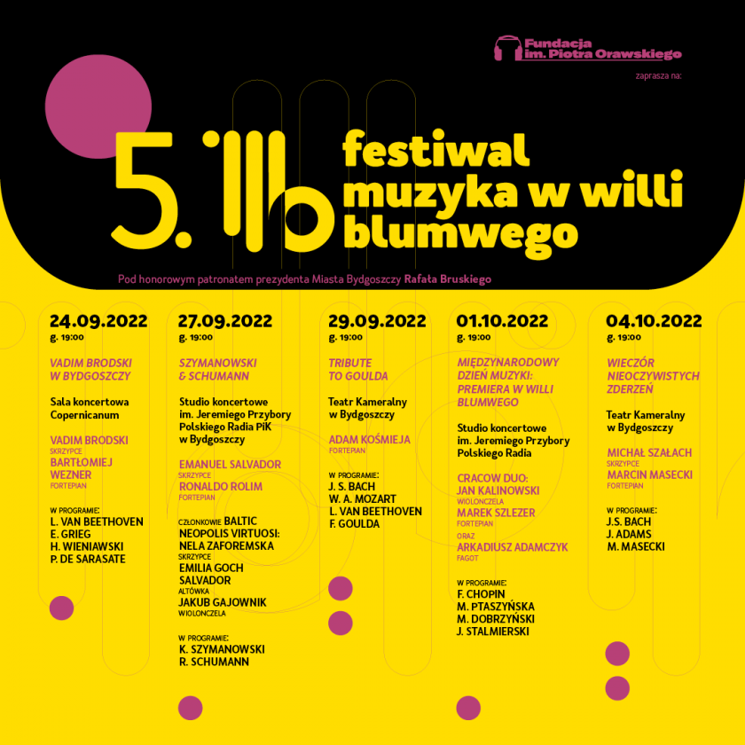 Festiwal Muzyka w Willi Blumwego