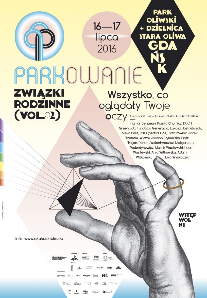 PARKOWANIE – ZWIA?ZKI RODZINNE (vol. 2) / 16 – 17 lipca 2016 | Park Oliwski | Gdańsk