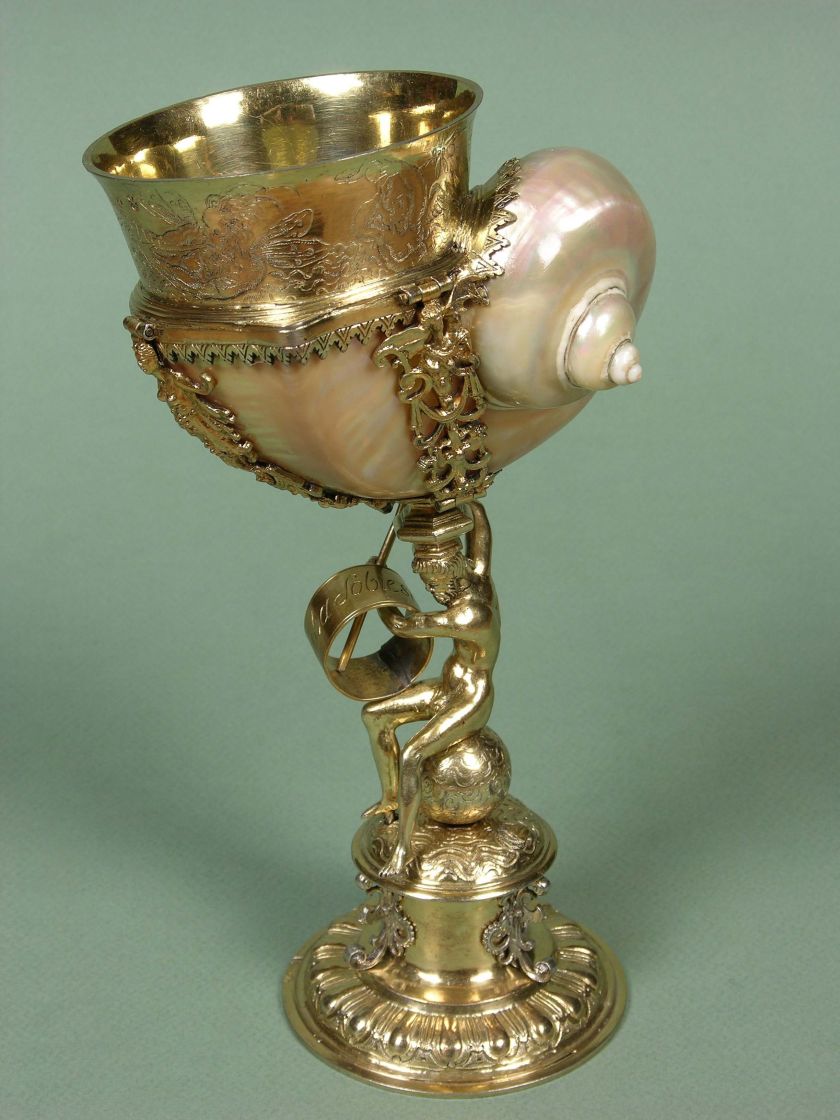 Puchar  „nautilus”, Norymberga, 1603–1609, Muzeum Narodowe w Krakowie