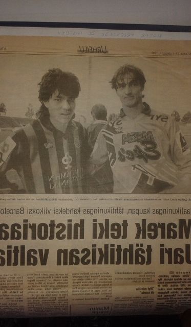 Piłka nożna Marek Czakon niedoszły łyżwiarz figurowy, który uciszył