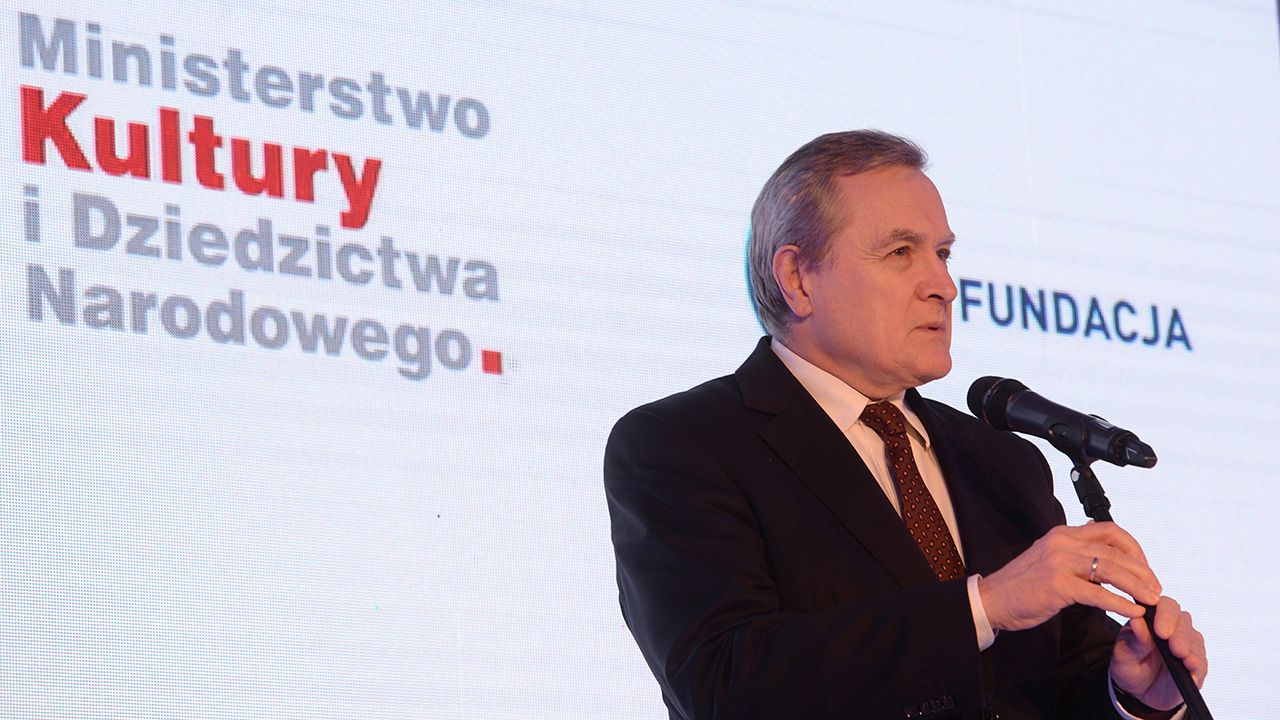 Wicepremier, minister kultury i dziedzictwa narodowego Piotr Gliński (fot. arch. PAP/Jacek Turczyk)