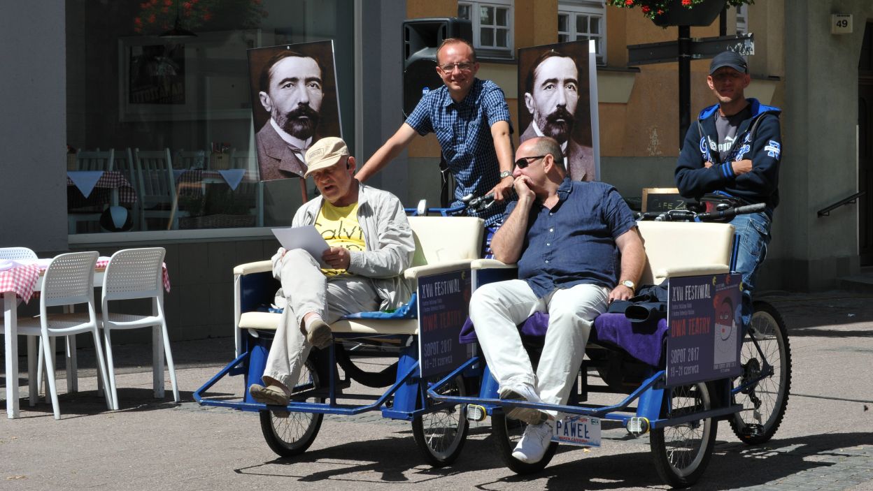 Jedną z imprez podczas tegorocznego festiwalu było czytanie fragmentów prozy Josepha Conrada (fot. N. Młudzik/TVP)