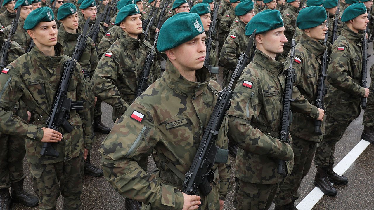 Żołnierze Wojska Polskiego (fot. arch.PAP/Paweł Supernak)