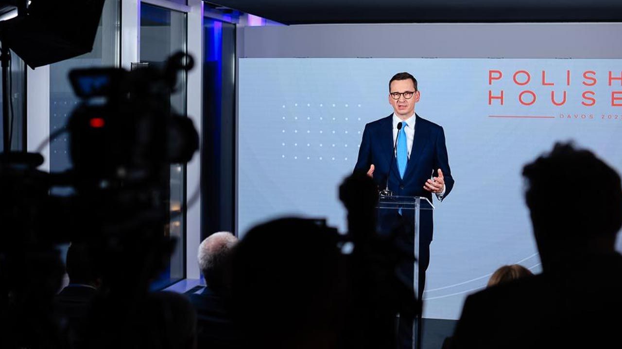 Premier Mateusz Morawiecki otworzył w Davos Dom Polski (fot. Krystian Maj/KPRM)