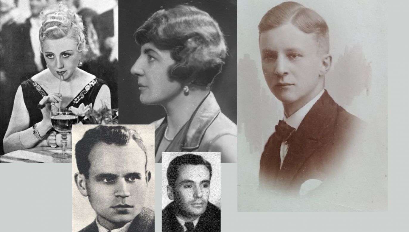 Known members of the Musketeers. On the right, the founder of the organization, Stefan Witkowski (photo from Adrian Sandak’s archive). From the top left: the well-known pre-war actress Mieczysława Ćwiklińska and Teresa Łubieńska – in her flat was the first headquarters. Below: designer Antoni Kocjan, murdered at the Pawiak prison; engineer and inventor Kazimierz Leski, president of the Warsaw Insurgents’ Association in the 1990s. Photo NAC / IKC, Wikimedia Common – Public domain