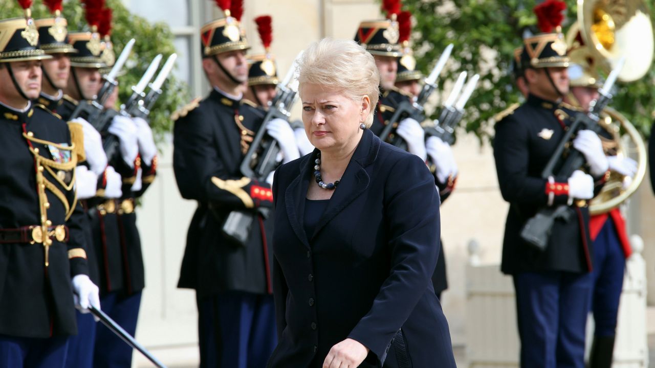 Prezydent Litwy Dalia Grybauskaite (fot. flickr.com/Council of the EU)