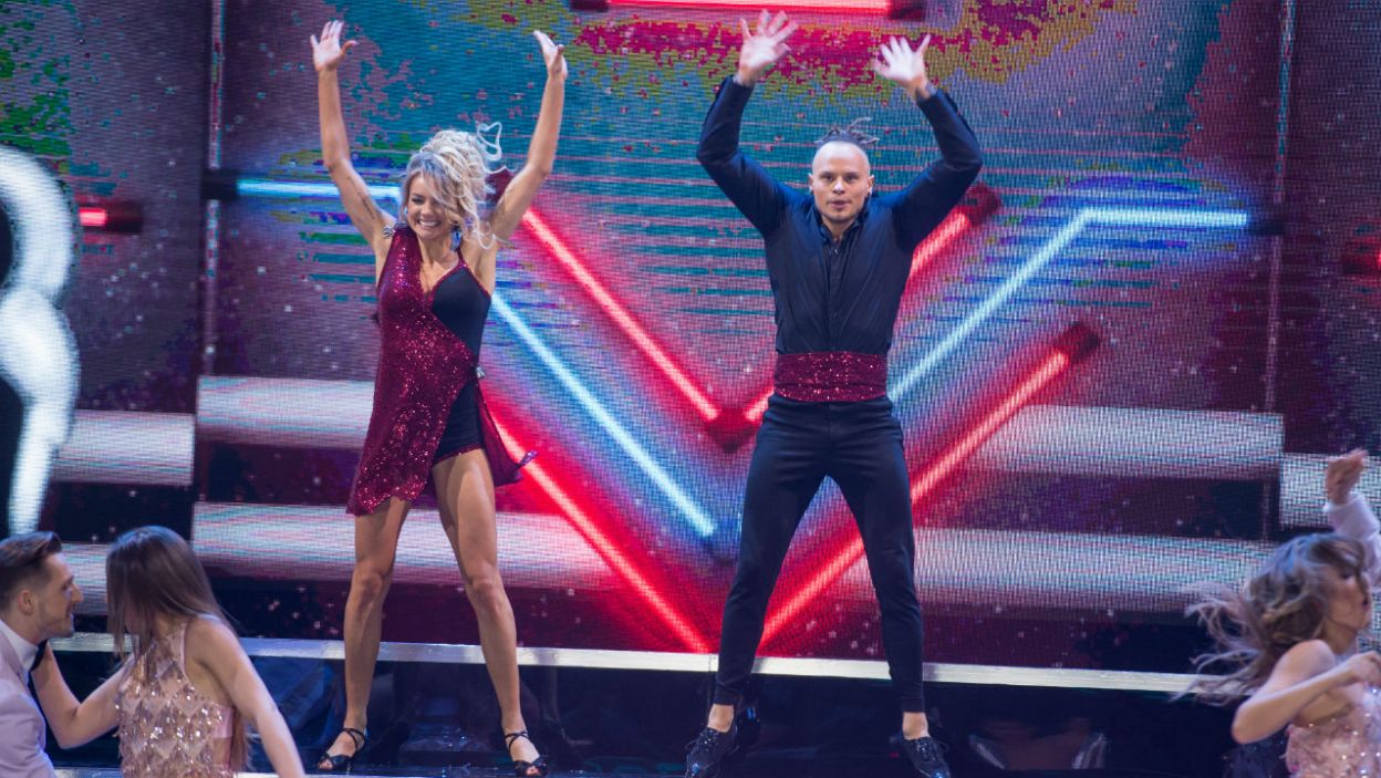 Emocje sięgały zenitu, kiedy Pamela i Mateusz tańczyli do przeboju „I'm So Excited” (fot. TVP/Jan Bogacz)