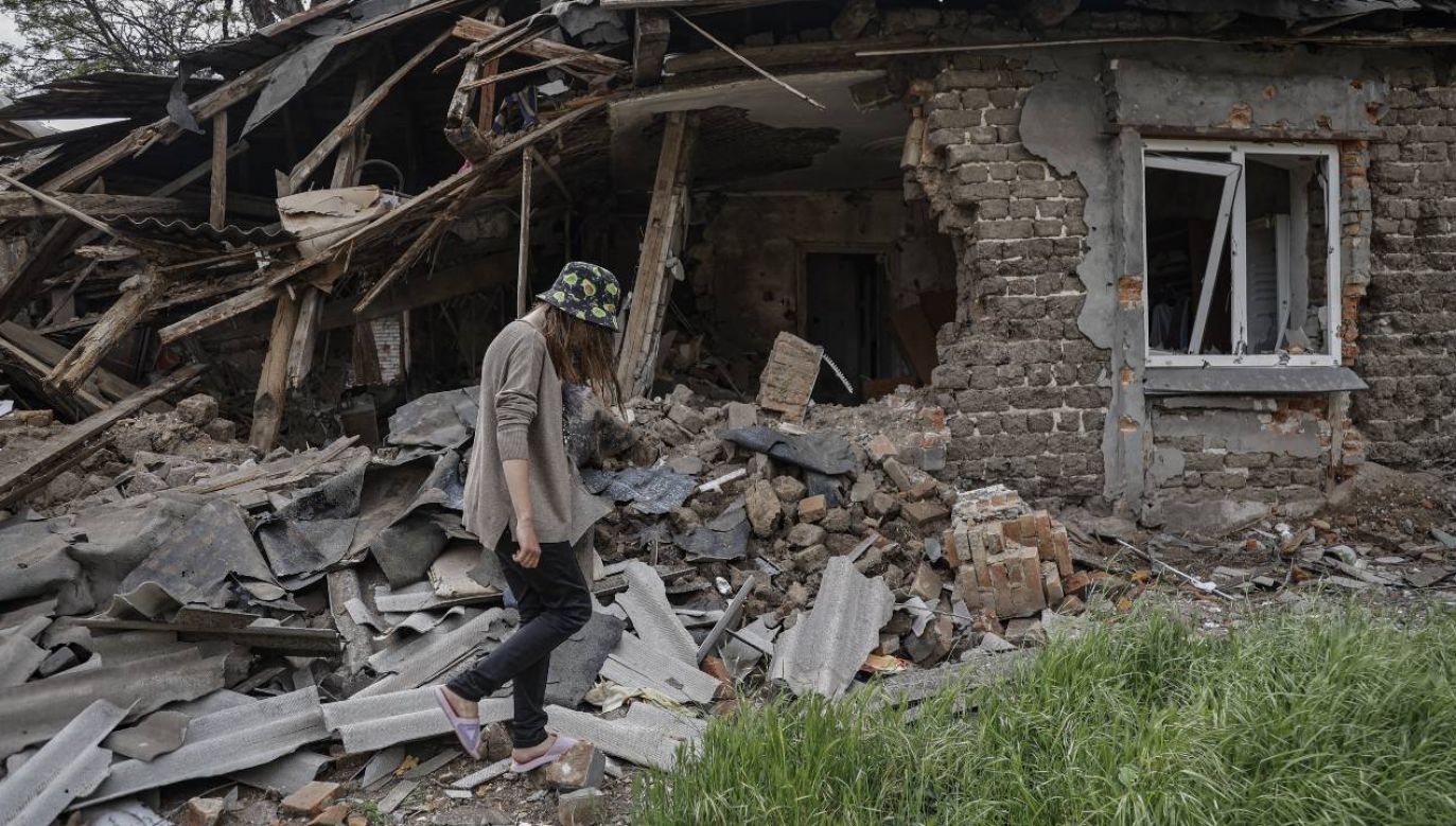 Rosjanie stale atakują obiekty cywilne na Ukrainie (fot. PAP/EPA/ALESSANDRO GUERRA)