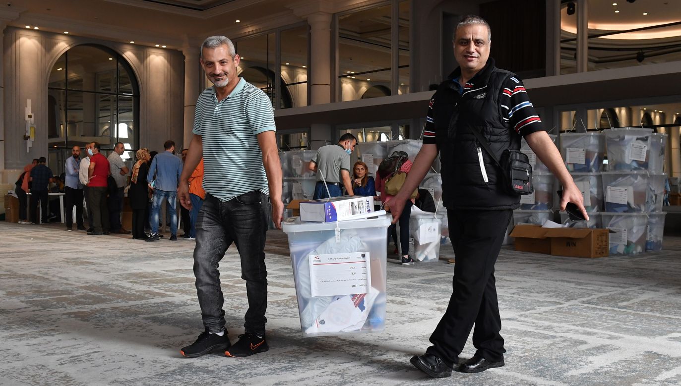 A considerable turnout came from abroad where<strong><b> 60 percent of expatriates went to the ballot boxes</strong></b> saying they want change.  Photo: EPA/WAEL HAMZEH
