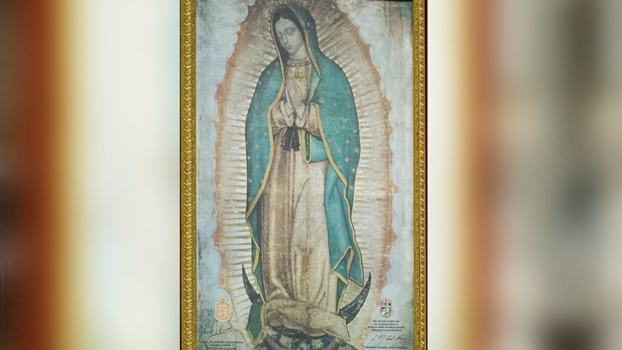 Cudowny obraz z Guadalupe (fot. Giulio Origlia/Getty Images)