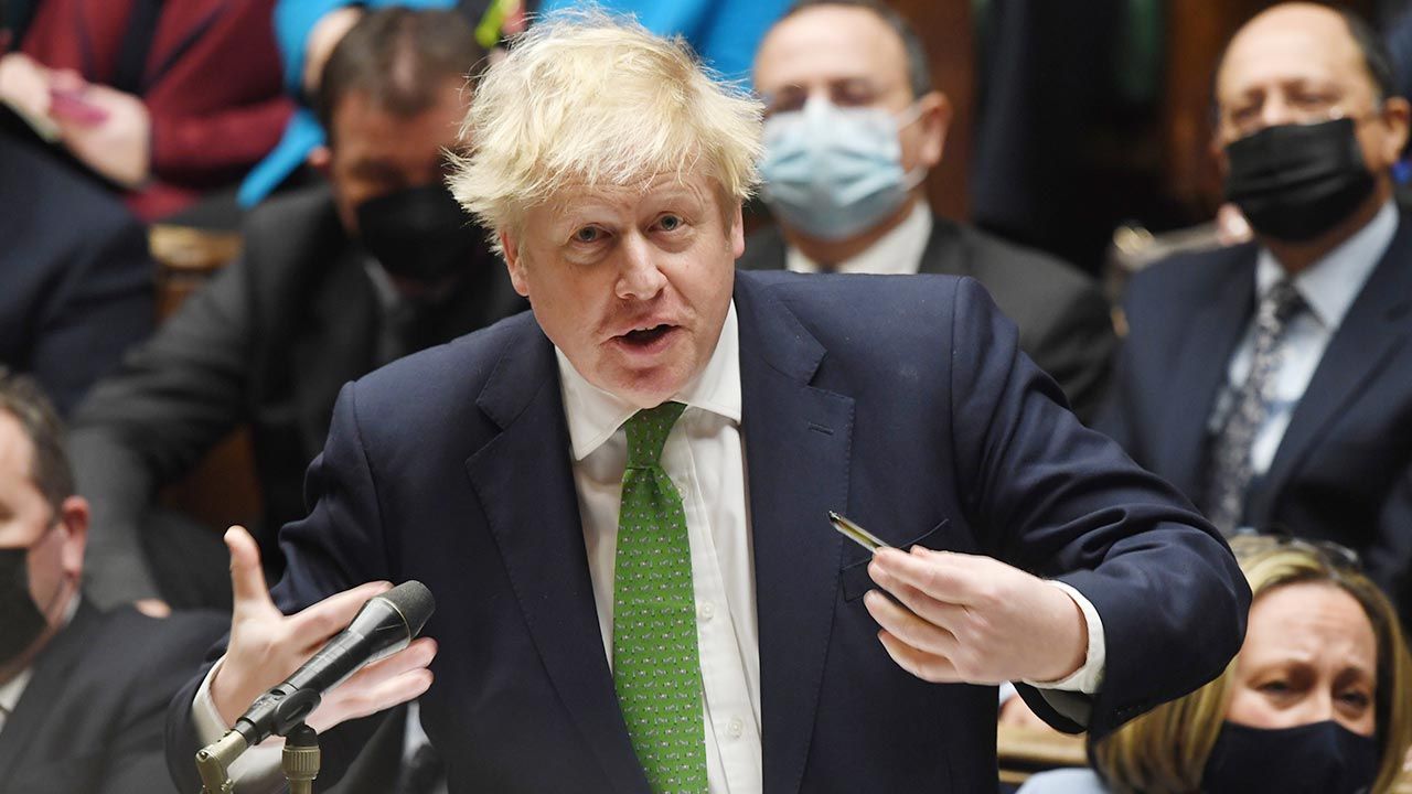 Premier Boris Johnson (fot. PAP/EPA/UK PARLIAMENT/JESSICA TAYLOR HANDOUT)