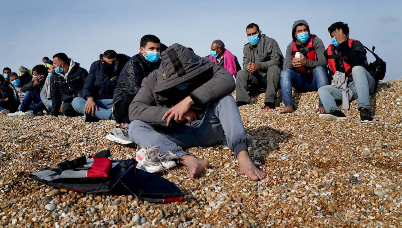 Wielka Brytania zmaga się z napływem nielegalnych migrantów (fot. Gareth Fuller/PA Images via Getty Images)