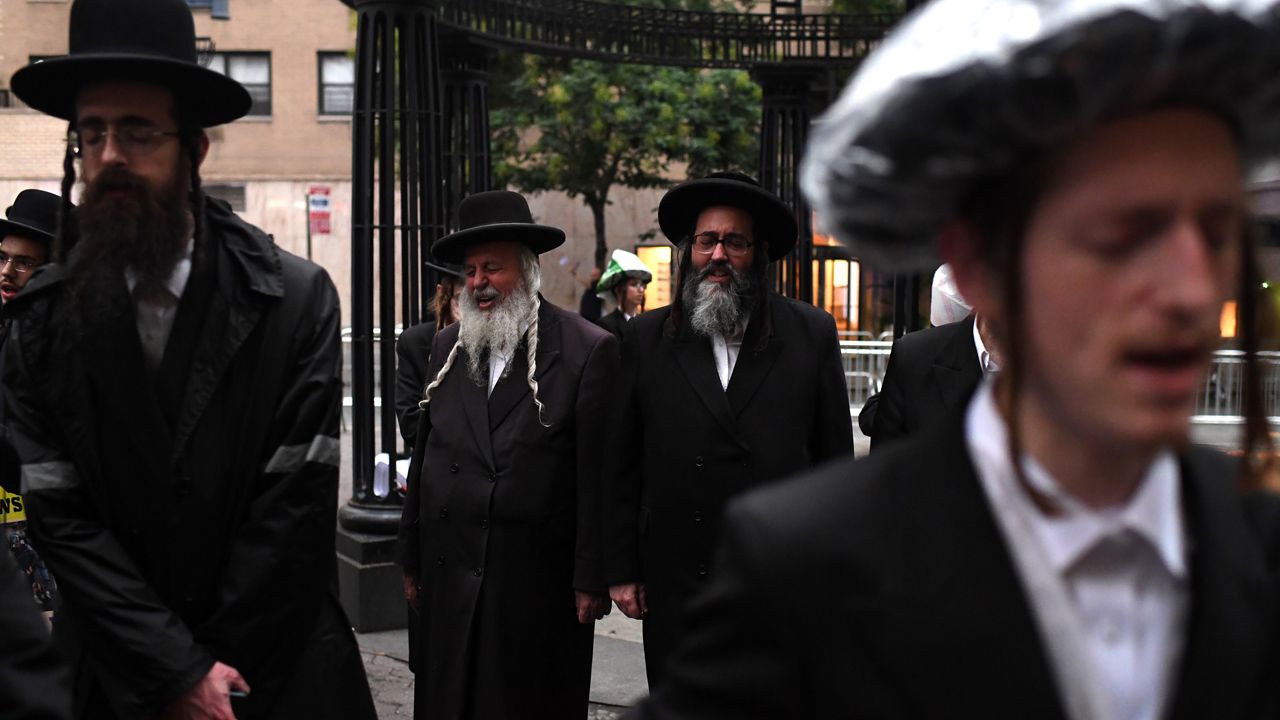 Ortodoksyjni Żydzi. Nowy Jork (fot. REUTERS/Darren Ornitz)