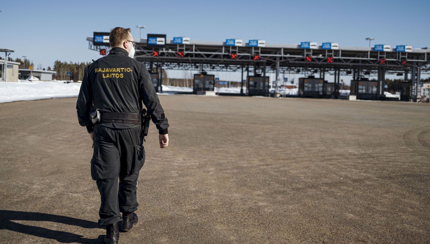 Patrol na fińsko-rosyjskiej granicy (fot. Giulio Paletta/UCG/Universal Images Group via Getty Images)