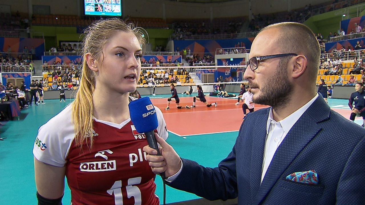siatkówka Liga Narodów Polska Dominikana wywiad Martyna ...