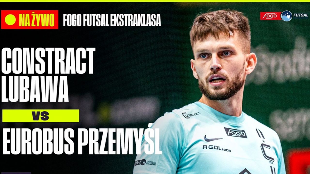 Constract Lubawa – Texom Eurobus Przemyśl. Fogo Futsal Ekstraklasa, 25. kolejka [MECZ]