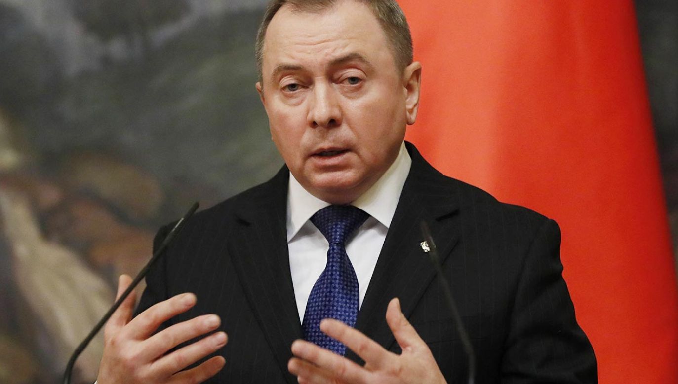Nie żyje minister spraw zagranicznych Białorusi Uładzimir Makiej  (fot. PAP/EPA)