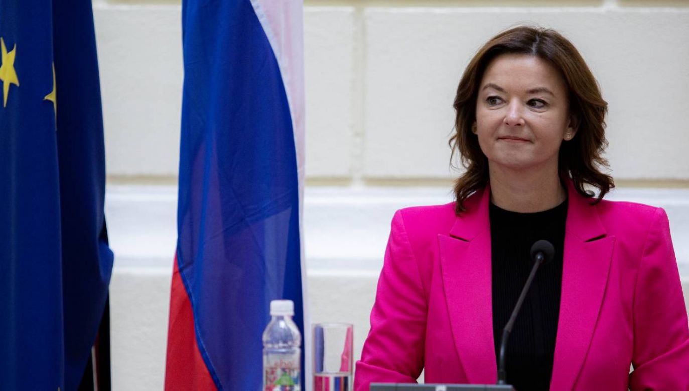 Minister spraw zagranicznych Słowenii Tanja Fajon przyznała, że sprawa jest „bardzo poważna” (fot. Denis Zuberi/Anadolu Agency via Getty Images)