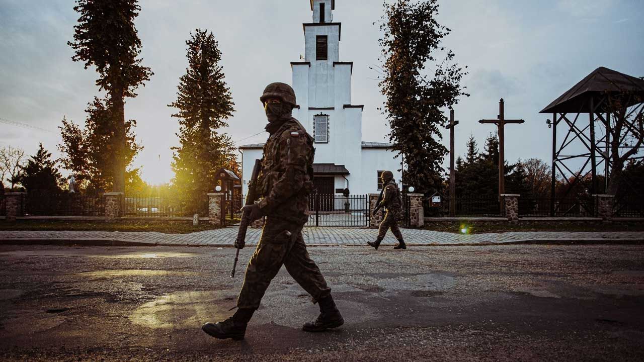 Żołnierze WOT na Lubelszczyźnie (fot. DWOT)