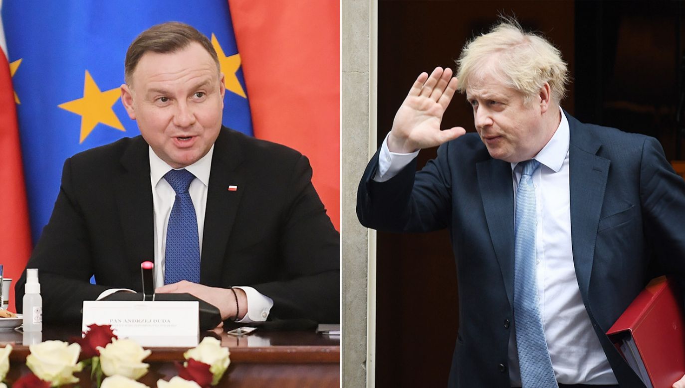 Brytyjski premier przyleci do Warszawy (fot. PAP/Marcin Obara; PAP/EPA/ANDY RAIN)