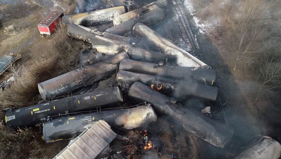 Dead animals reported in Ohio near detonated train carrying toxic chemicals  | TVP World