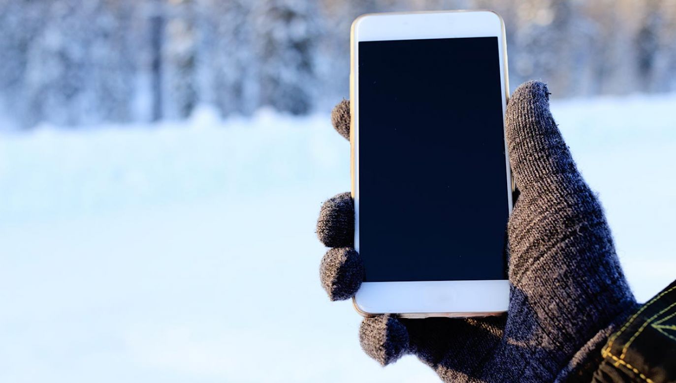 Zimą mogą przestać działać telefony komórkowe (fot. Shutterstock)