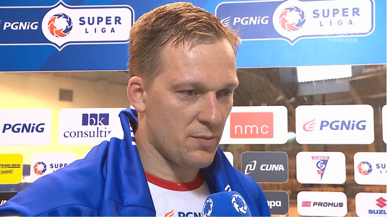 Rafał Przybylski Górnik Zabrze Azoty Puławy wywiad (sport.tvp.pl)