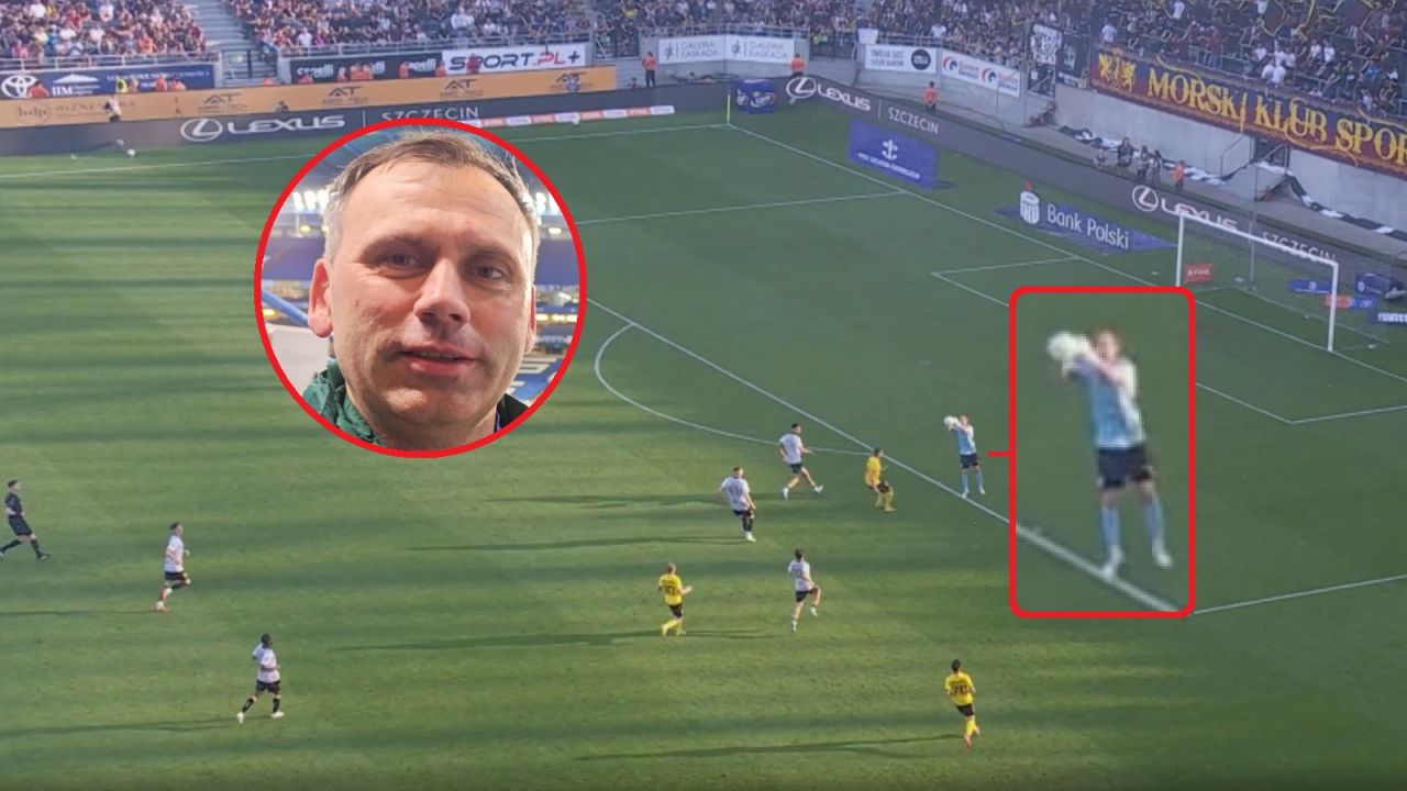 Sędzia VAR Paweł Pskit uratował Ekstraklasę przed wypaczeniem tabeli w ostatnich minutach sezonu