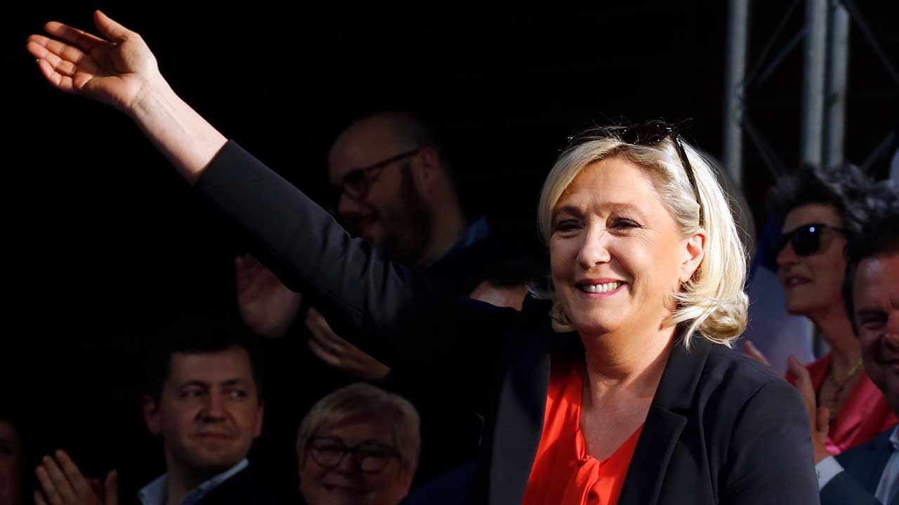 Na partię Marine Le Pen zagłosowało ponad 24 proc. Francuzów (fot. REUTERS/Pascal Rossignol)