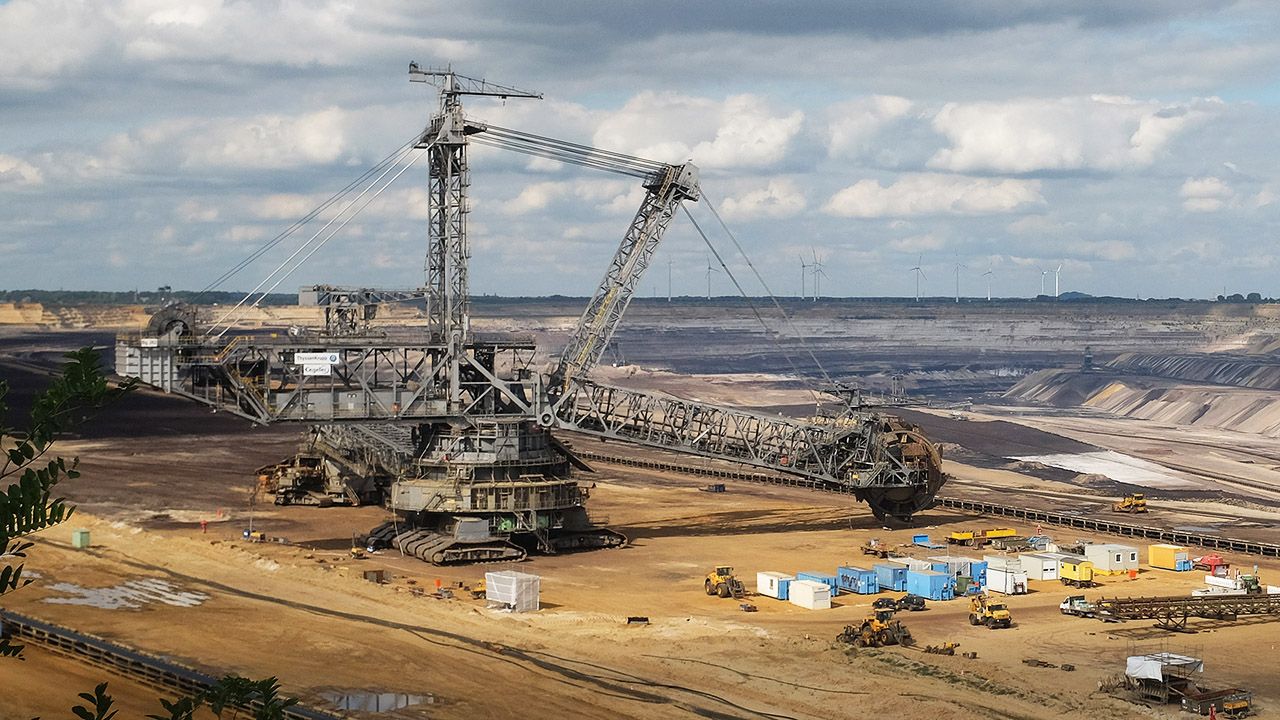 Anna Zalewska nt. kopalni węgla brunatnego (fot. Adam Berry/Getty Images)
