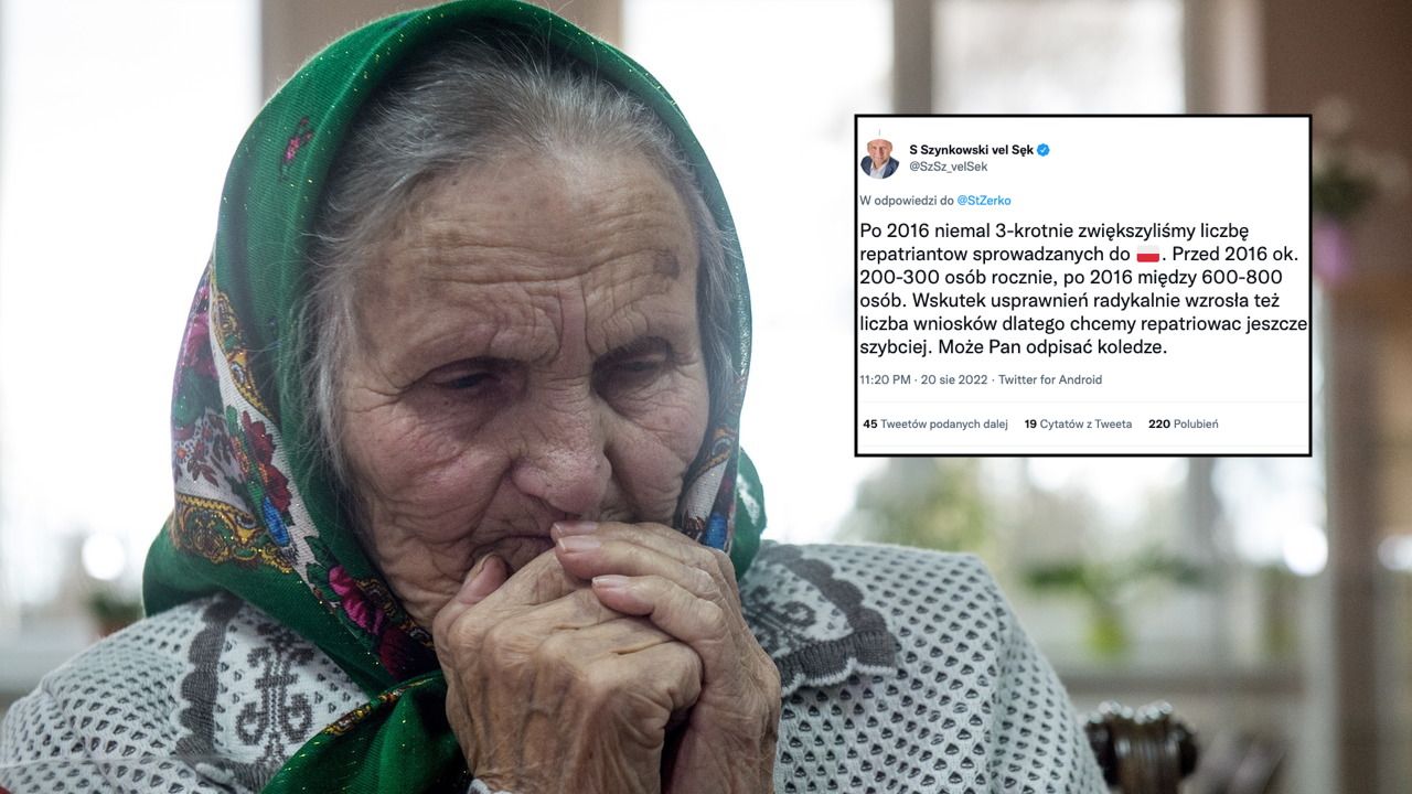 89-letnia pani Jewgienia przyjechała do Polski z Kazachstanu (fot. 