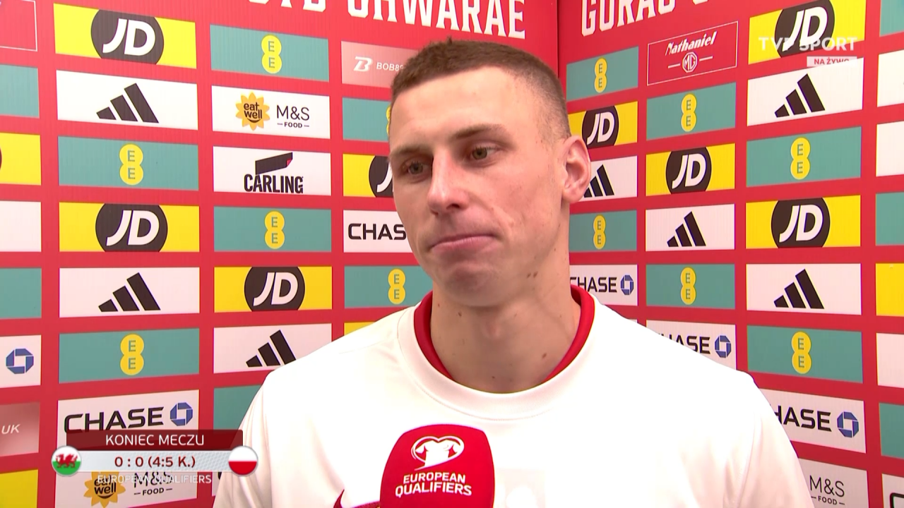 Jakub Piotrowski najważniejszy mecz w karierze [WIDEO] TVP SPORT