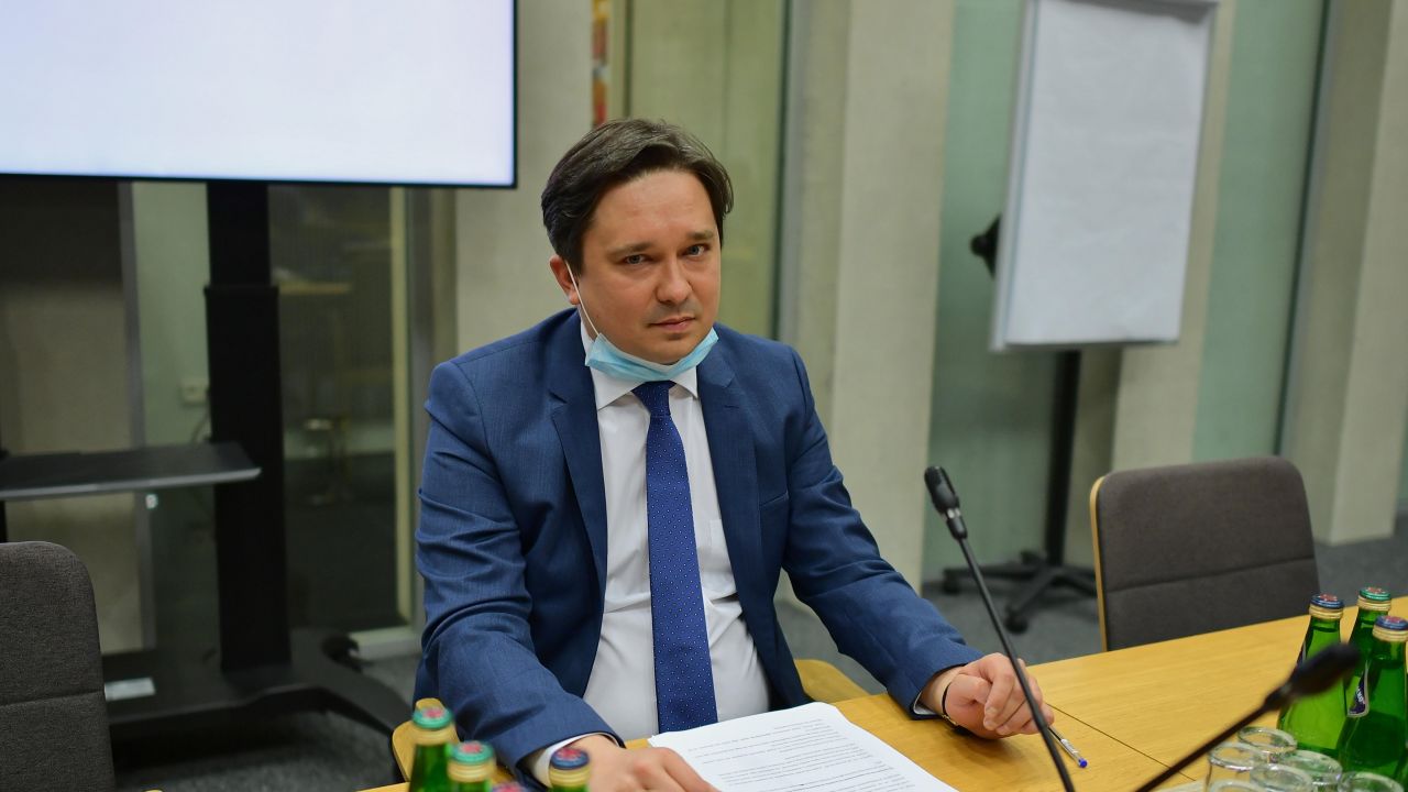 Prof. Marcin Wiącek, nowy Rzecznik Praw Obywatelskich (fot. PAP/Marcin Obara)