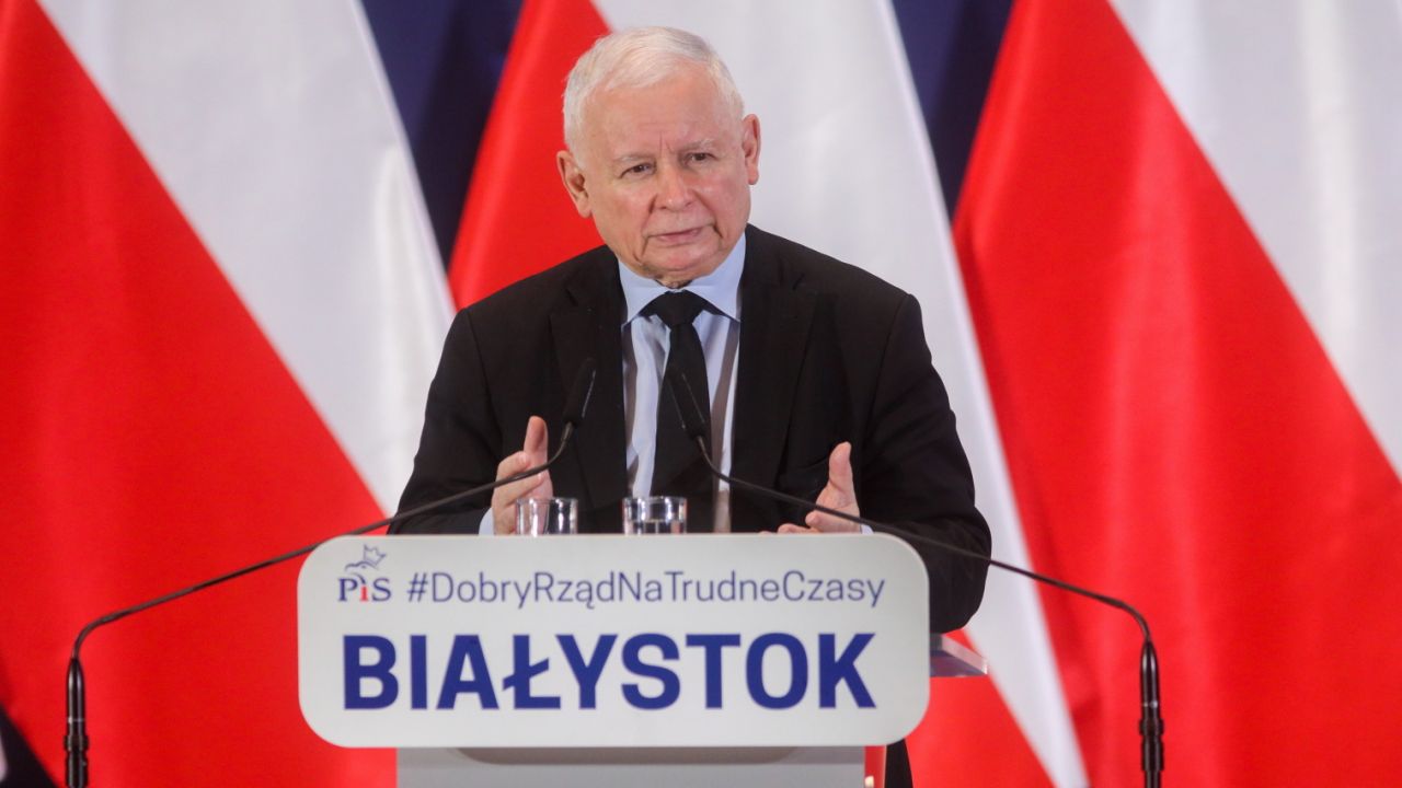 Prezes PiS Jarosław Kaczyński (fot. PAP/Artur Reszko)