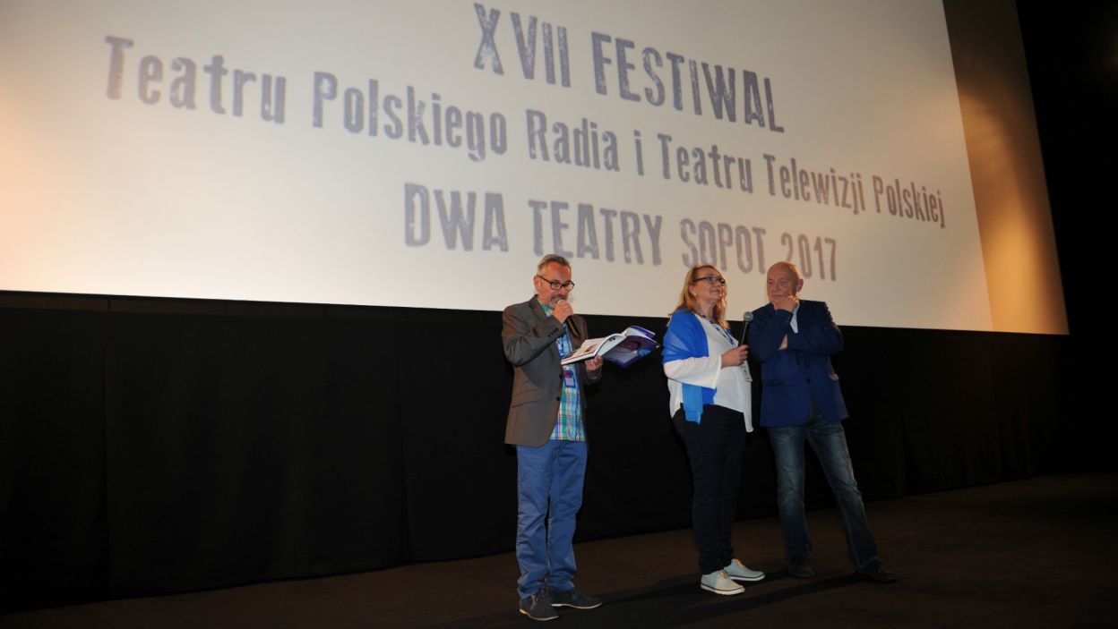Wydarzeniem towarzyszącym festiwalu Dwa Teatry była Gala Internetowego Przeglądu Uczniowskich Zespołów Teatralnych iTeatr… (fot. N. Młudzik/TVP)