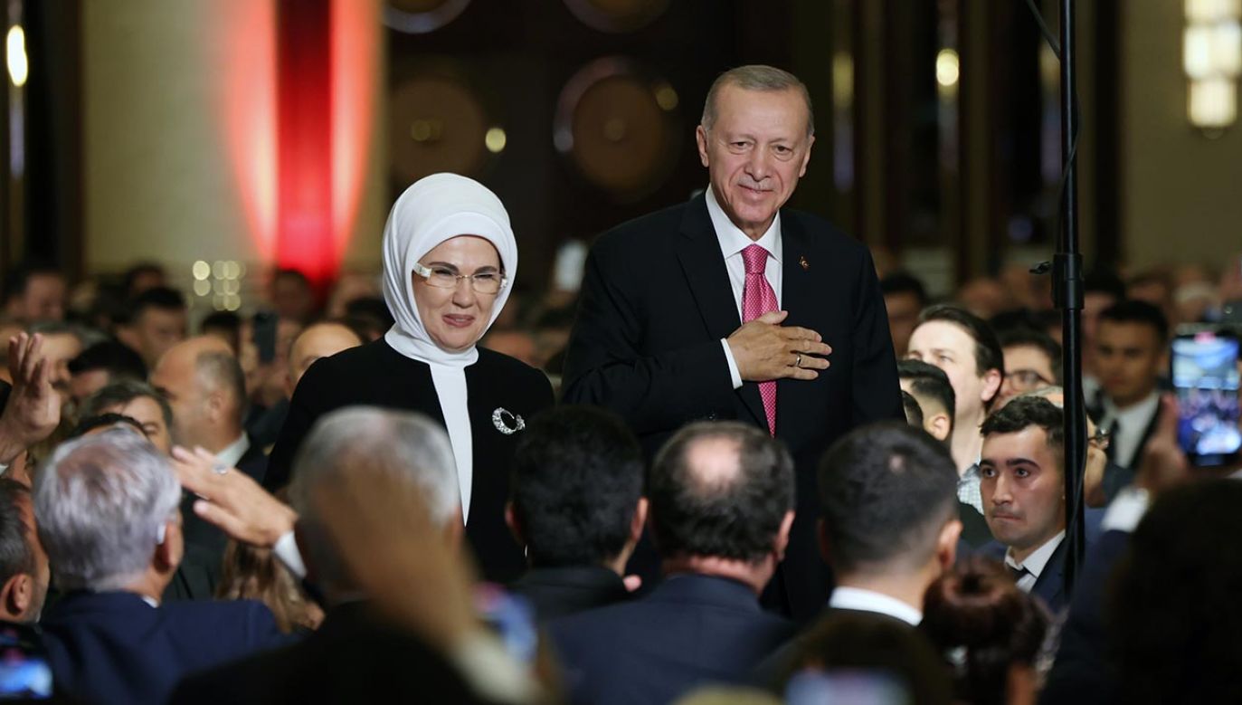 Recep Erdogan został zaprzysiężony na trzecią kadencję (fot. Mustafa Kamaci/Anadolu Agency via Getty Images)