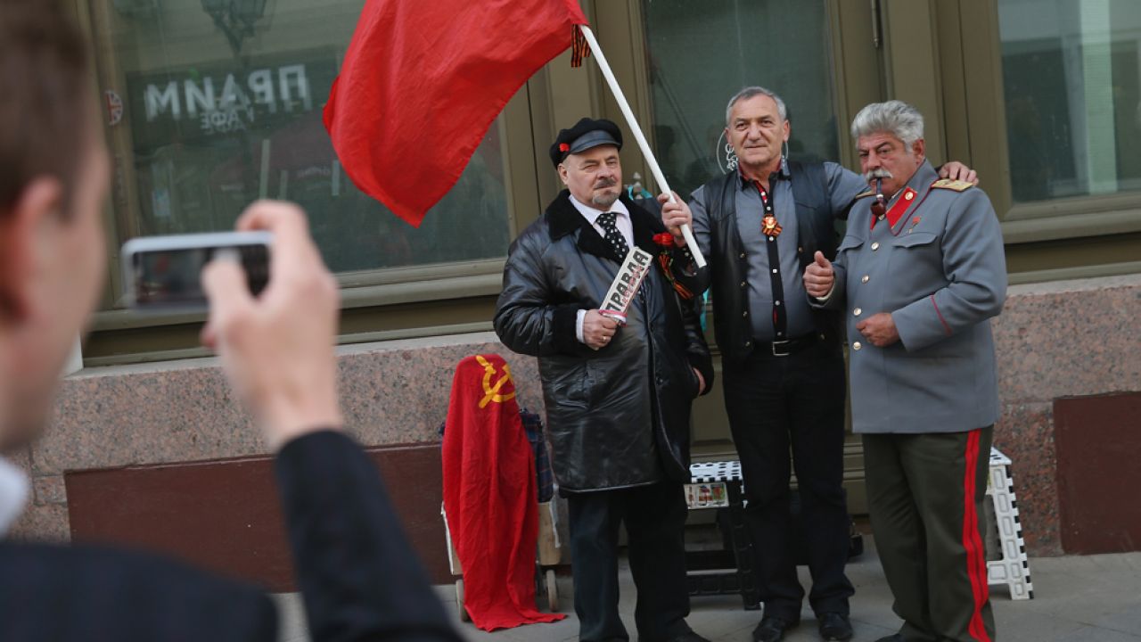 Stalin i Lenin musieli ulec żelaznej ręce rynku (fot. Getty/Sean Gallup / Staff)