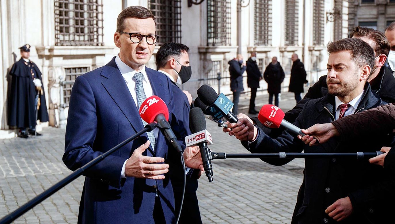 Premier o rozmowie Biden-Putin (fot. PAP/EPA/ROBERTO MONALDO / LA PRESSE / POOL)