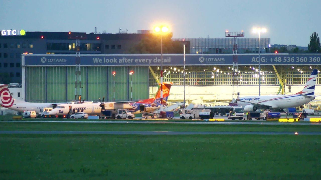 Strajk kontrolerów może spowodować paraliż ruchu lotniczego w Polsce (fot. Warsaw Chopin Airport)