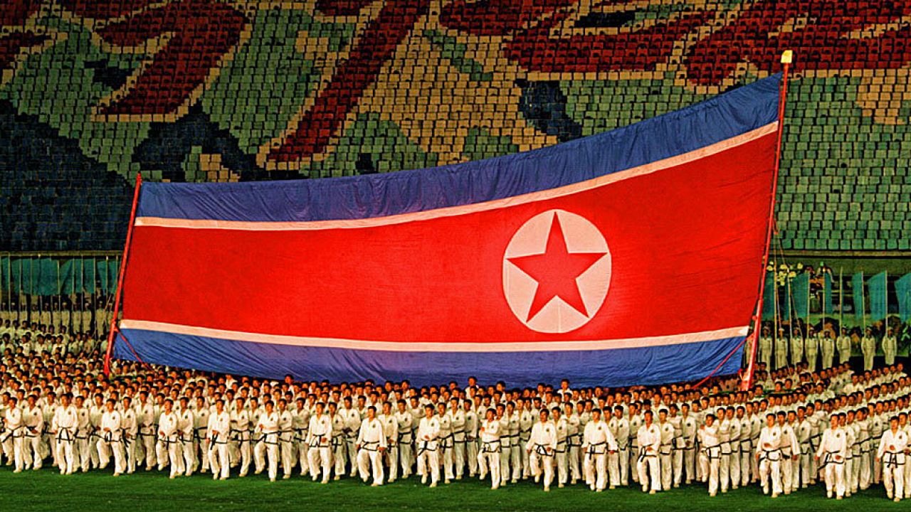 Mieszkańcy Korei Północnej są poddawani ciągłej propagandzie (fot. mat.pras.)