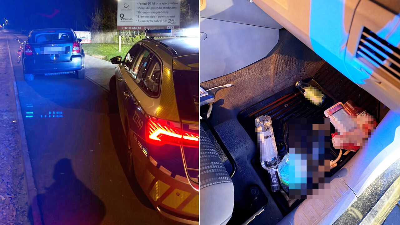 Pijacki rajd koleżanek zakończony kolizją. „Krzyczała na policjantów”