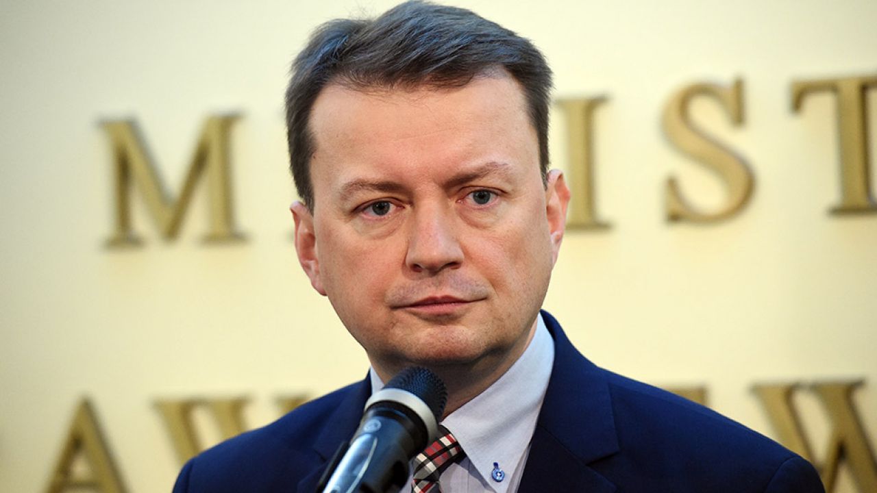 Min.  spraw wewnętrznych i administracji Mariusz Błaszczak (fot. PAP/Radek Pietruszka)