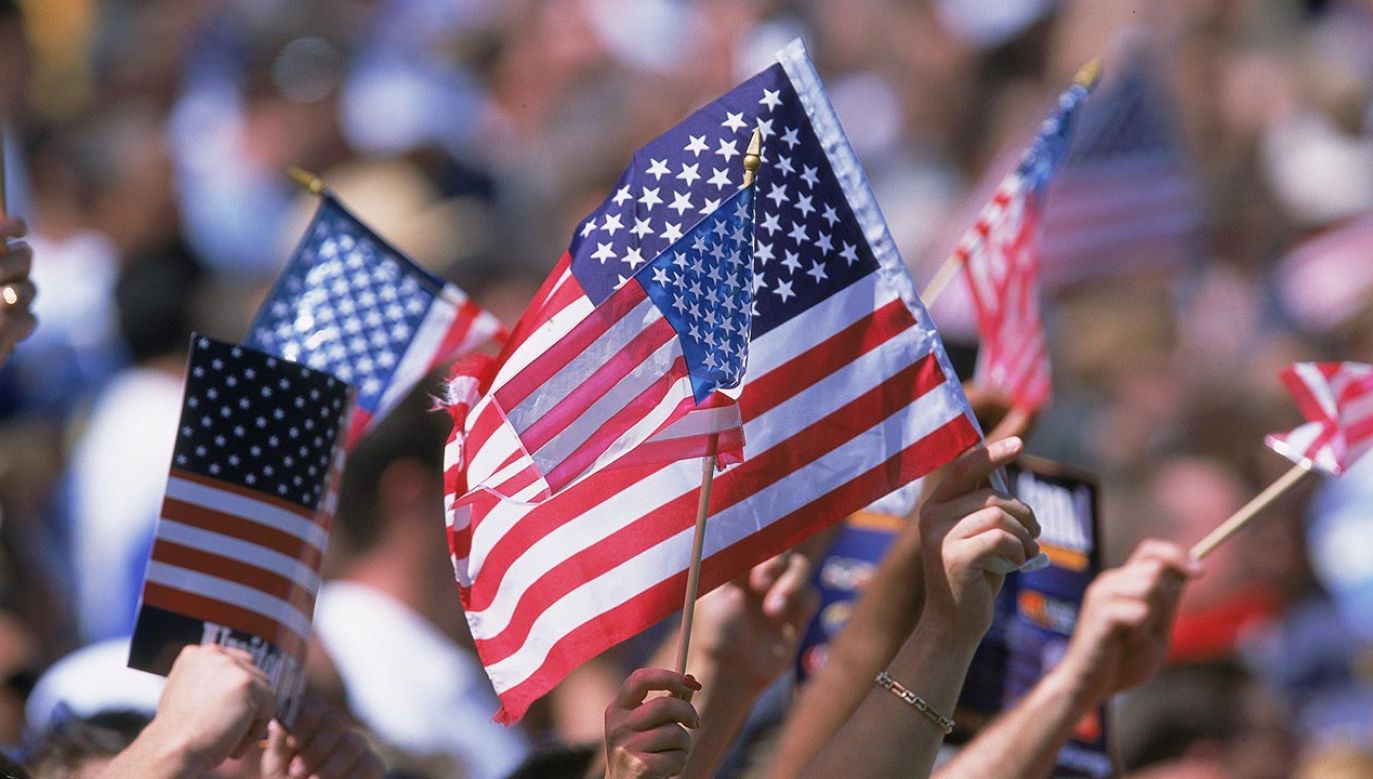 Amerykanie świętują (fot. Stephen Dunn /Allsport/GettyImages)
