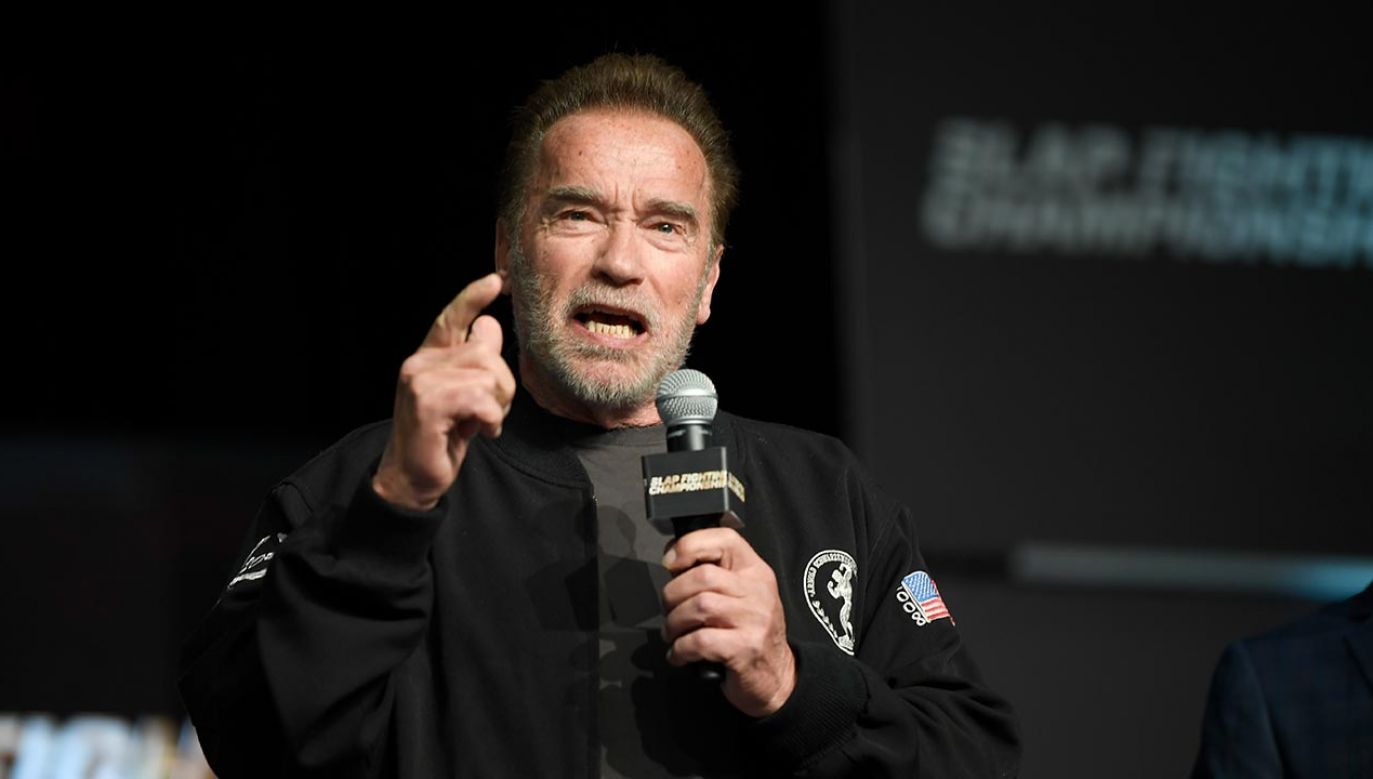 Arnold Schwarzenegger i były gubernator stanu Kalifornia, zwiedzi w środę były niemiecki obóz Auschwitz (fot.  Gaelen Morse/Getty Images)