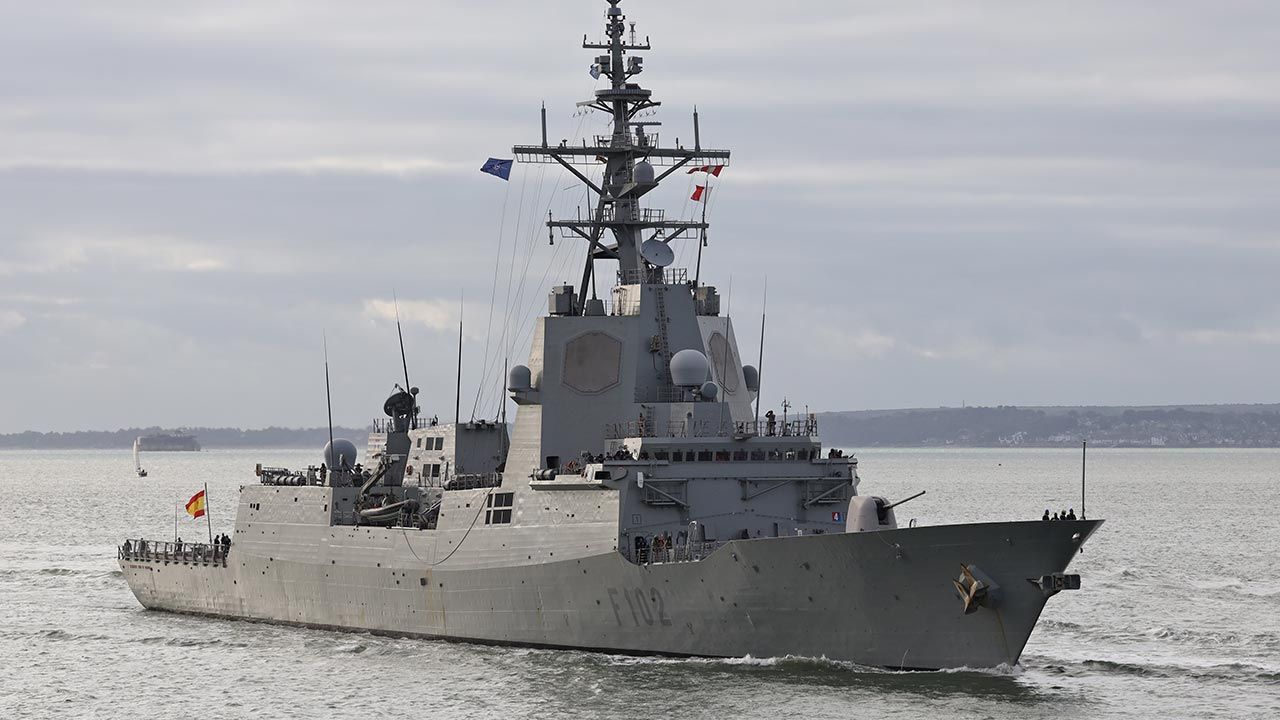Hiszpania wysyła trzy okręty wojenne na Morze Czarne (fot. Shutterstock)