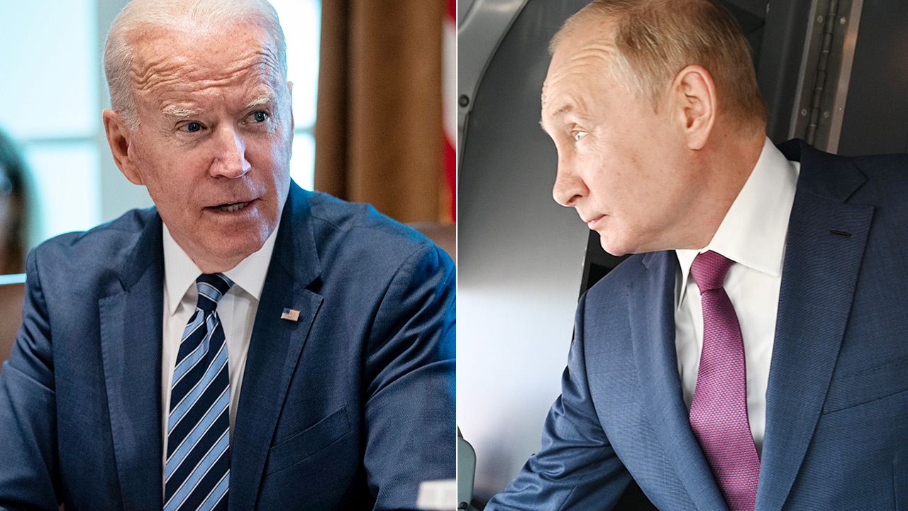 Joe Biden i Władimir Putin (fot. PAP/EPA)