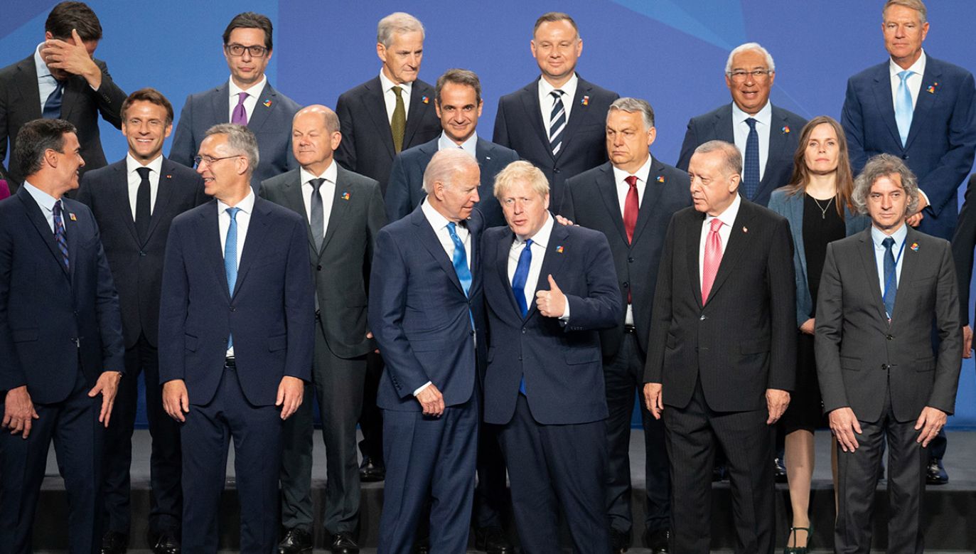 Jednym z głównych ustaleń szczytu było zaproszenie Szwecji i Finlandii do NATO (fot. Stefan Rousseau - WPA Pool/Getty Images)
