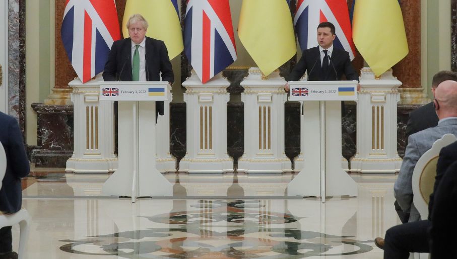Johnson-Zelensky meeting: UK would sanction Russia if it attacks Ukraine  (tvpworld.com)