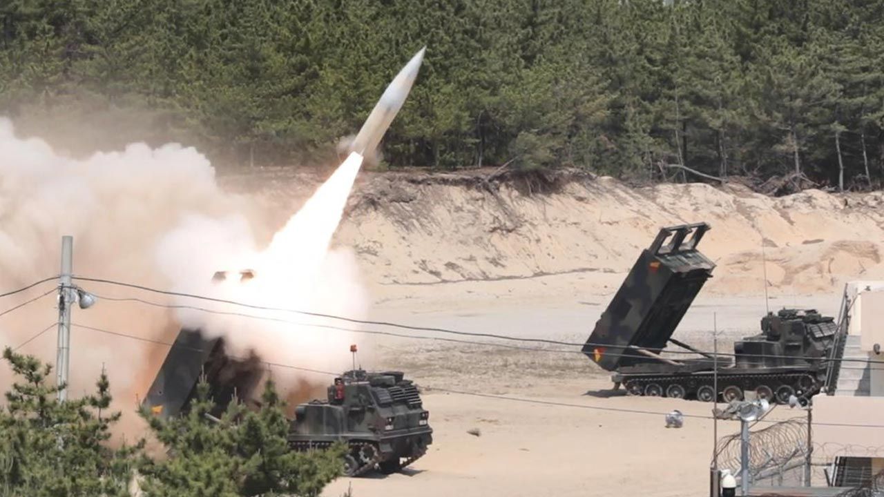  Wspólne manewry Korei Południowej i USA (fot. South Korean Defense Ministry via Getty Images)